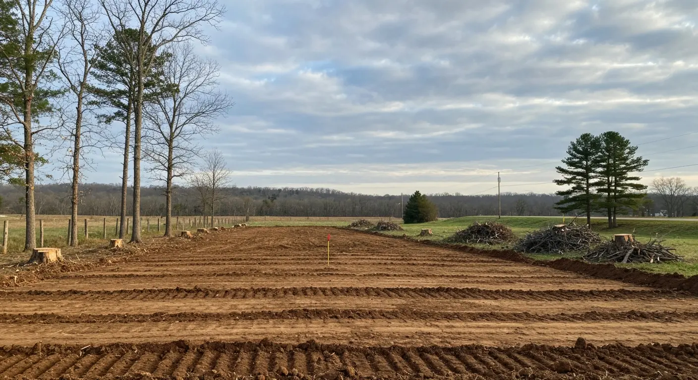 Land clearing and lot preparation