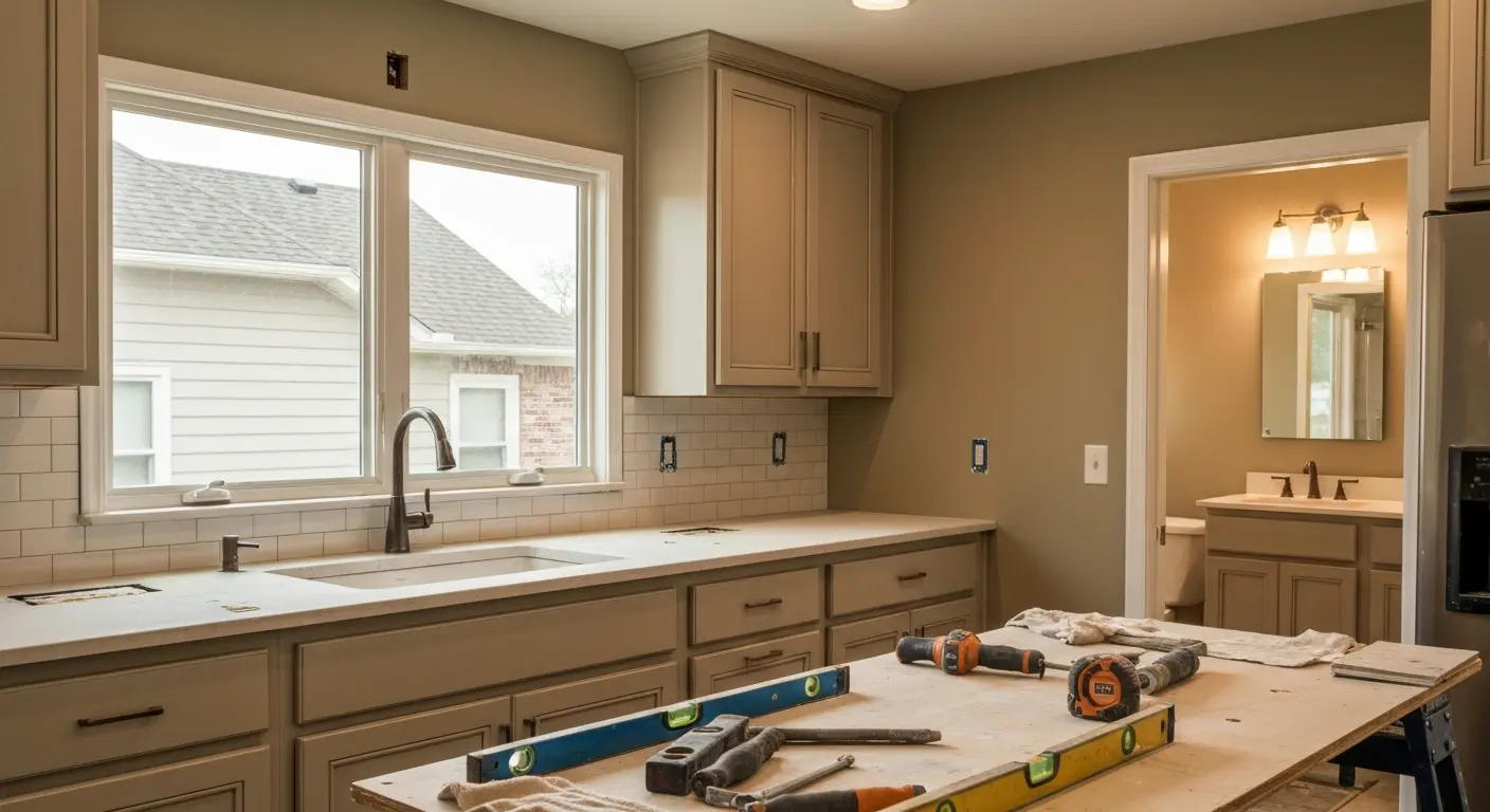 Interior remodel project