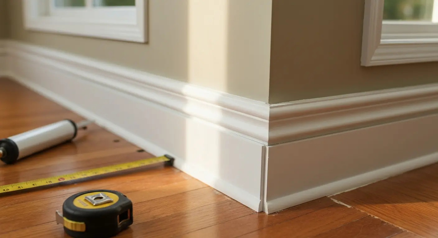 Baseboard installation project