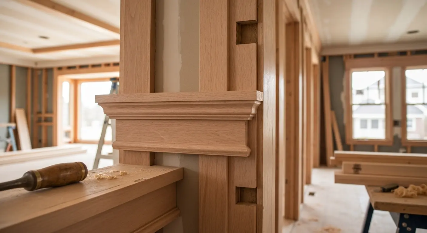 Custom carpentry trim work