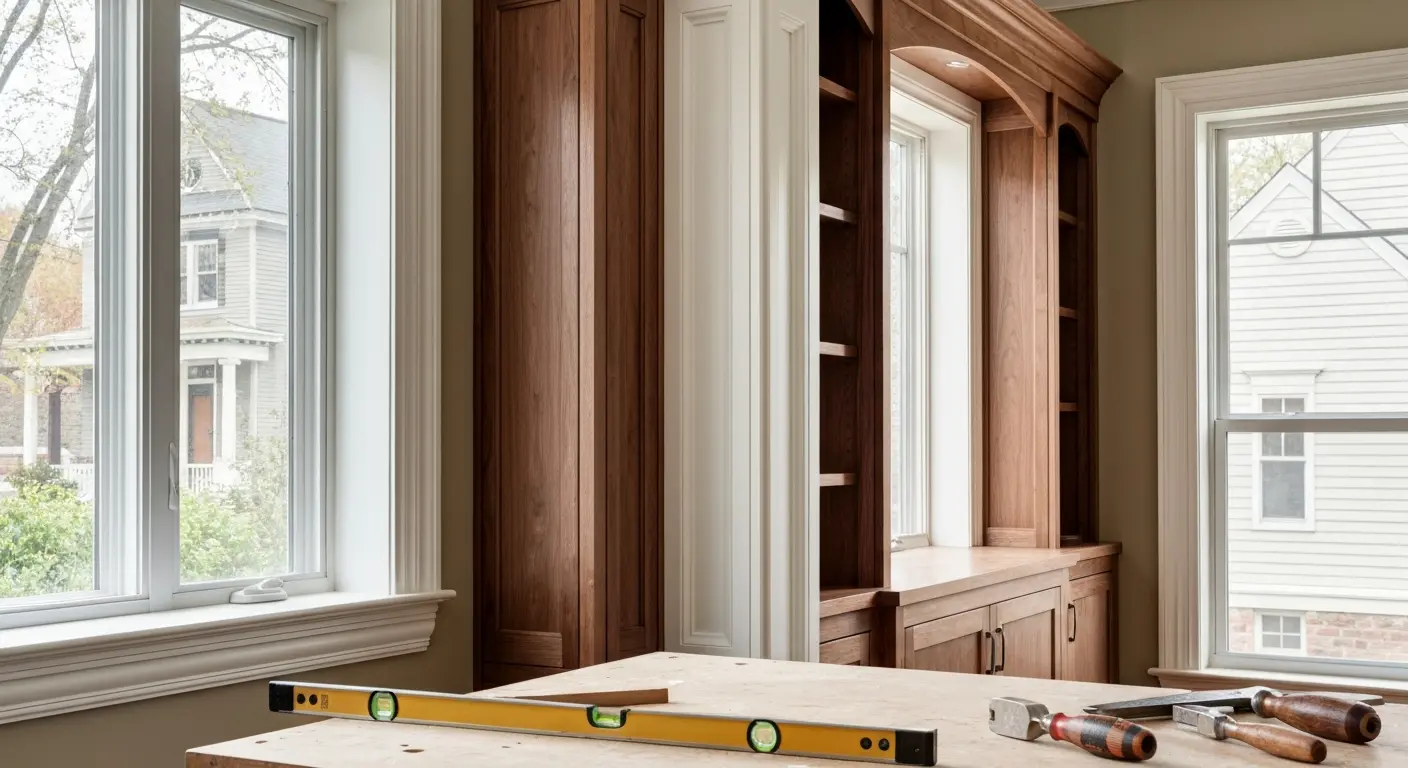 Custom interior trim and carpentry