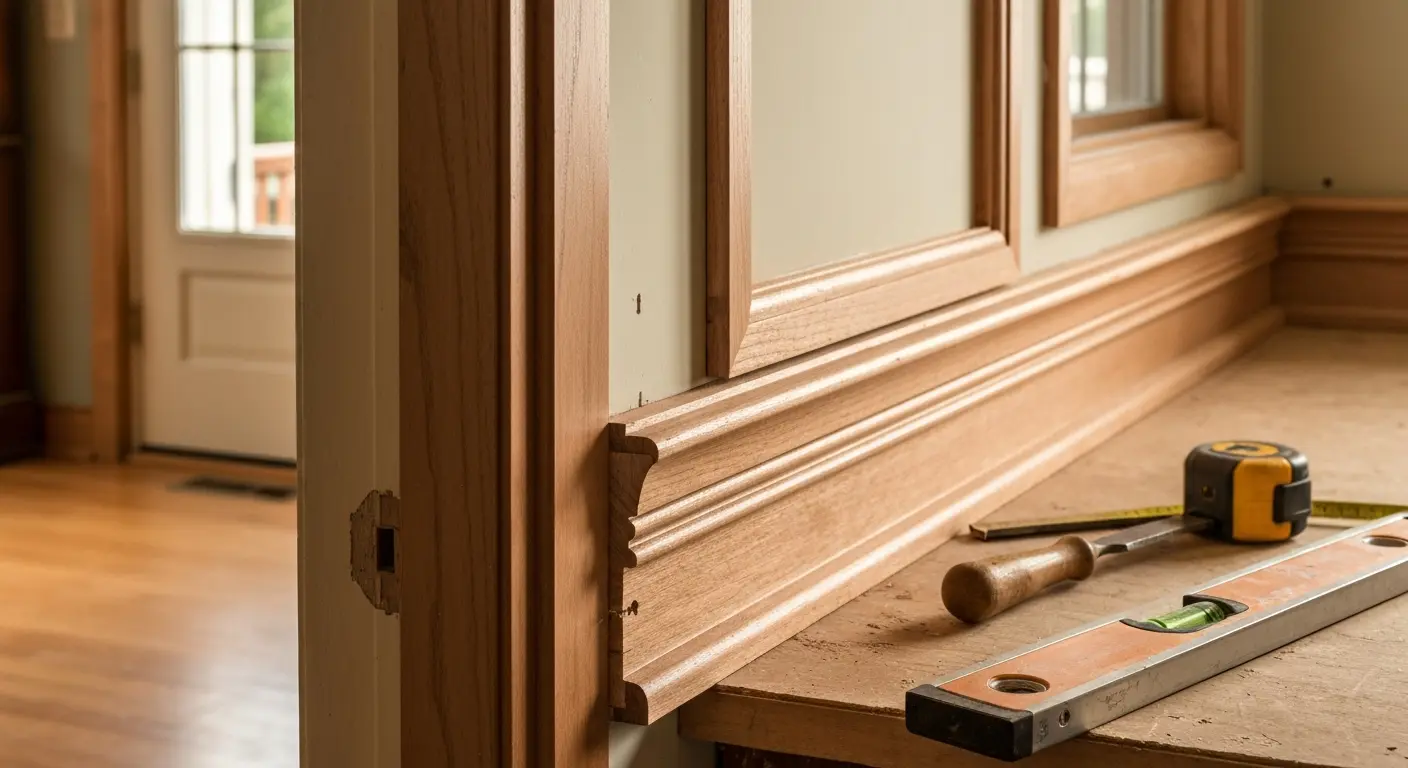 Custom trim and carpentry