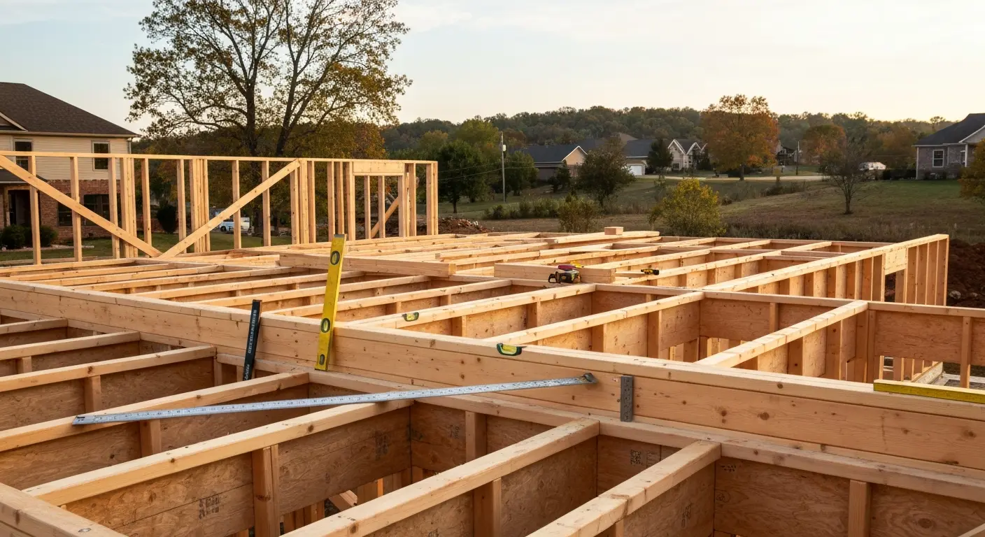 New residential construction in Ozark MO