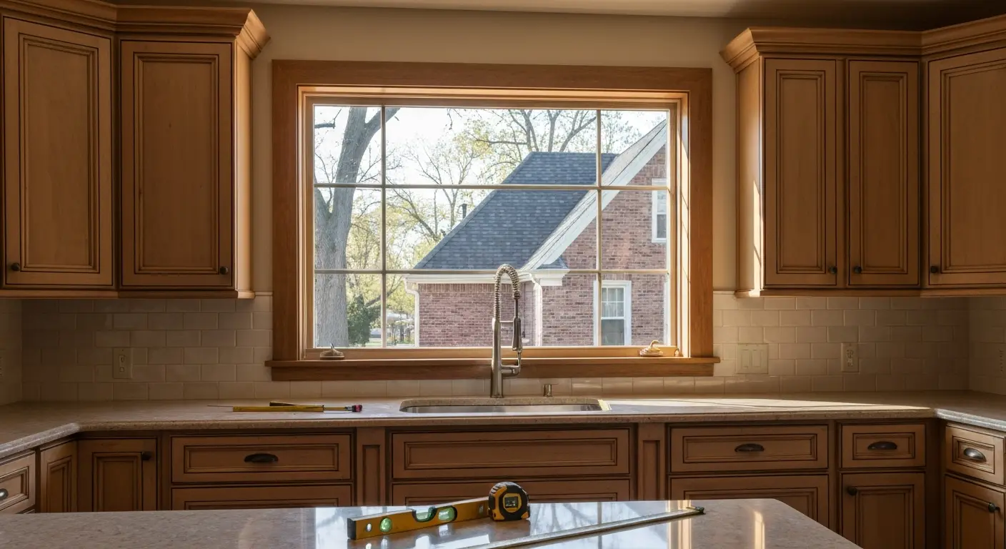 Interior remodeling project