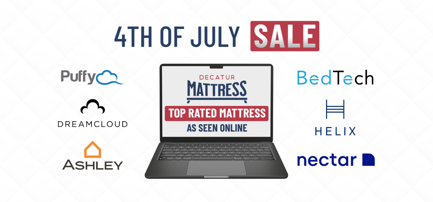 4th of July sale at Decatur Mattress