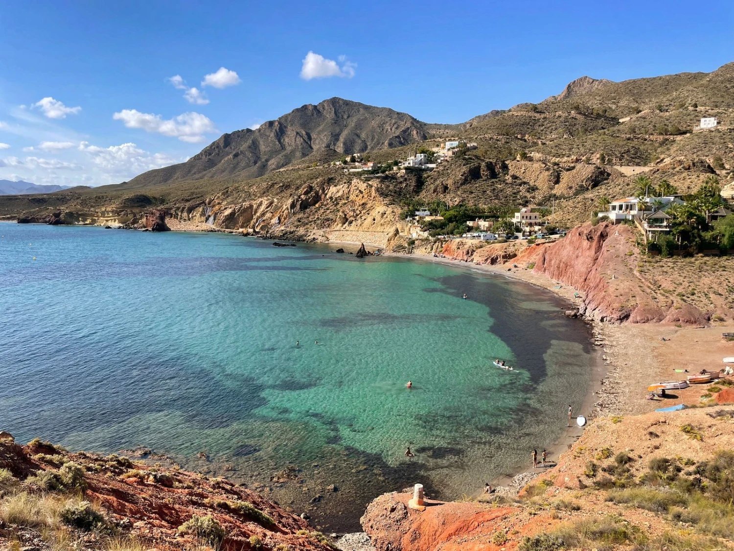 A turquoise cove on the Costa Cálida