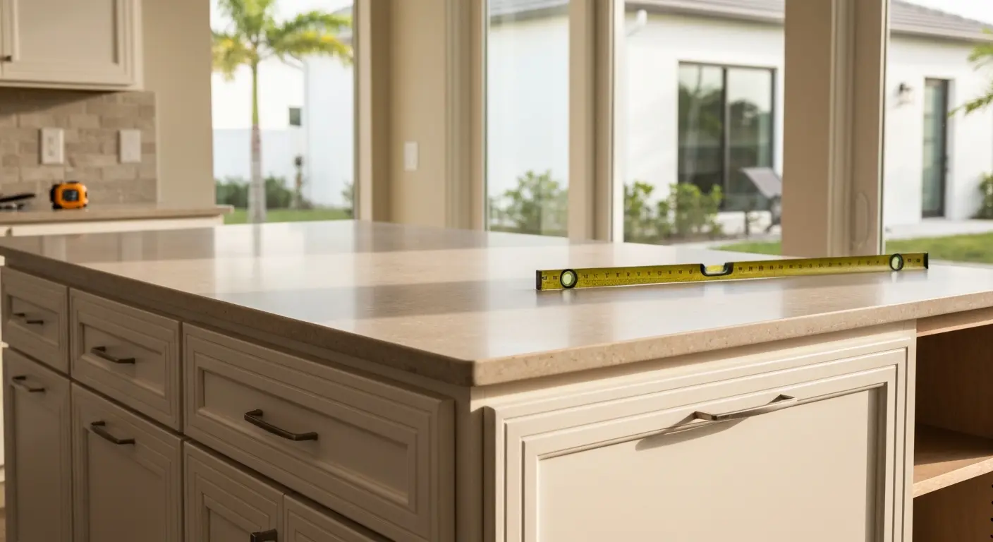 Kitchen island design and installation