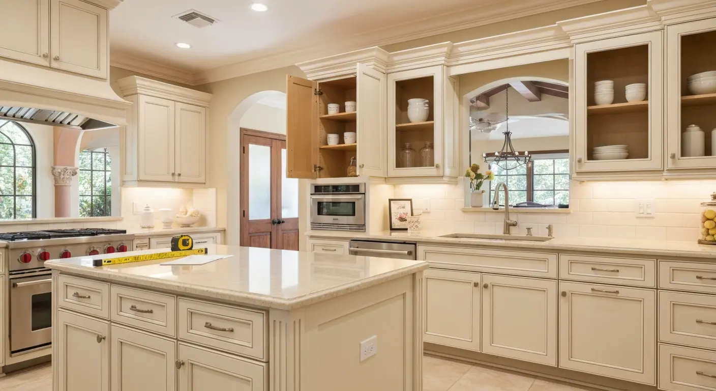Custom kitchen cabinets