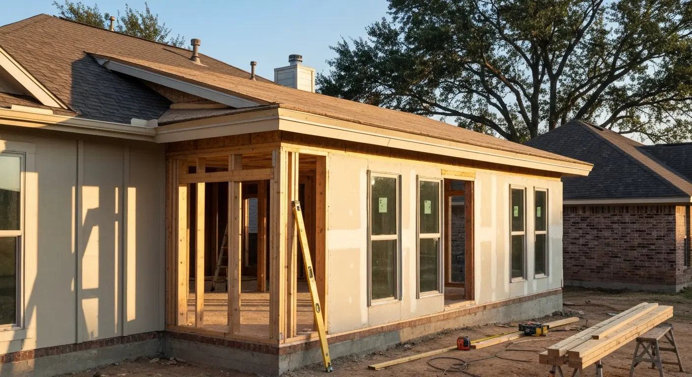 Room addition project