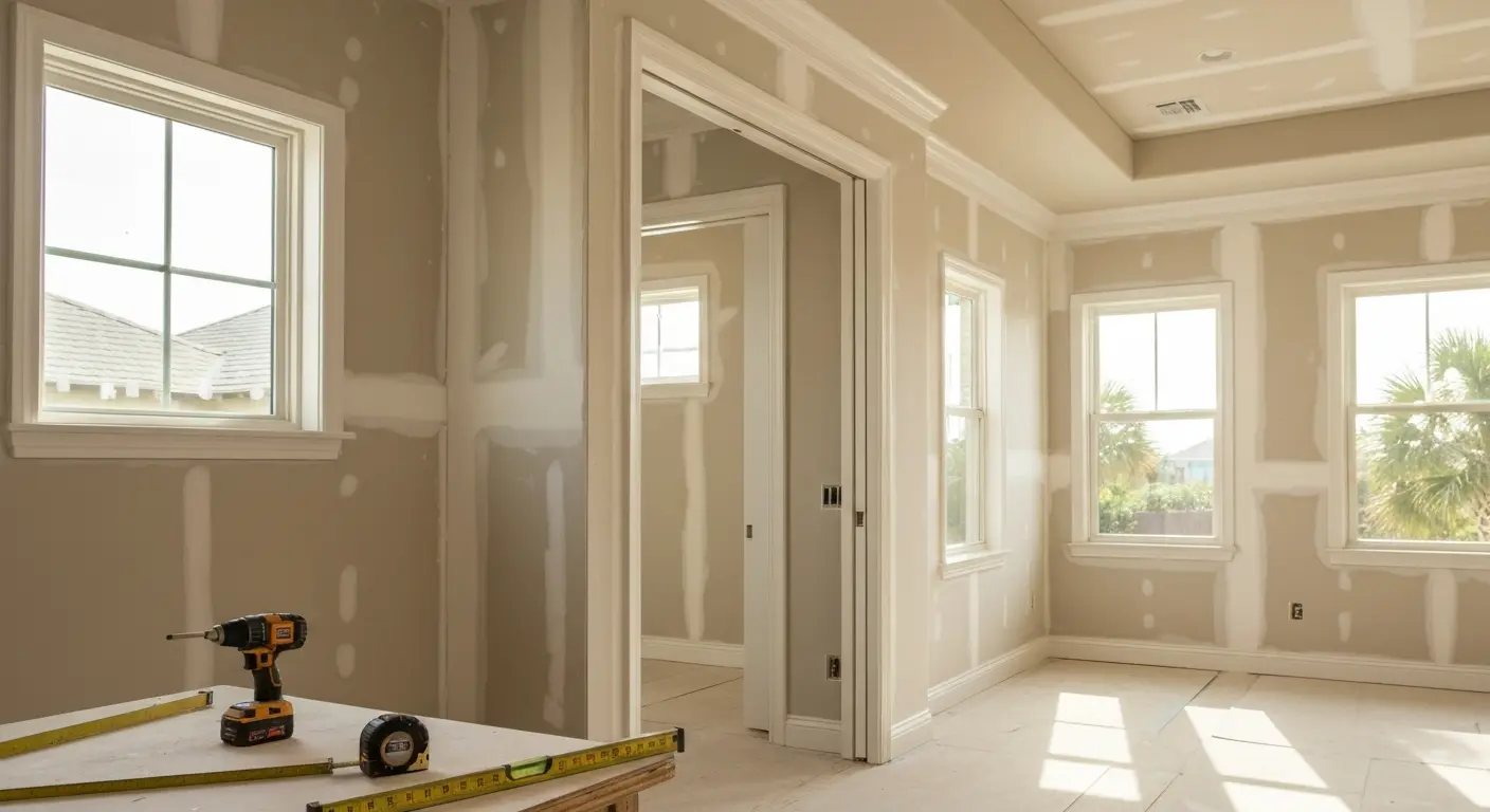 Room addition construction