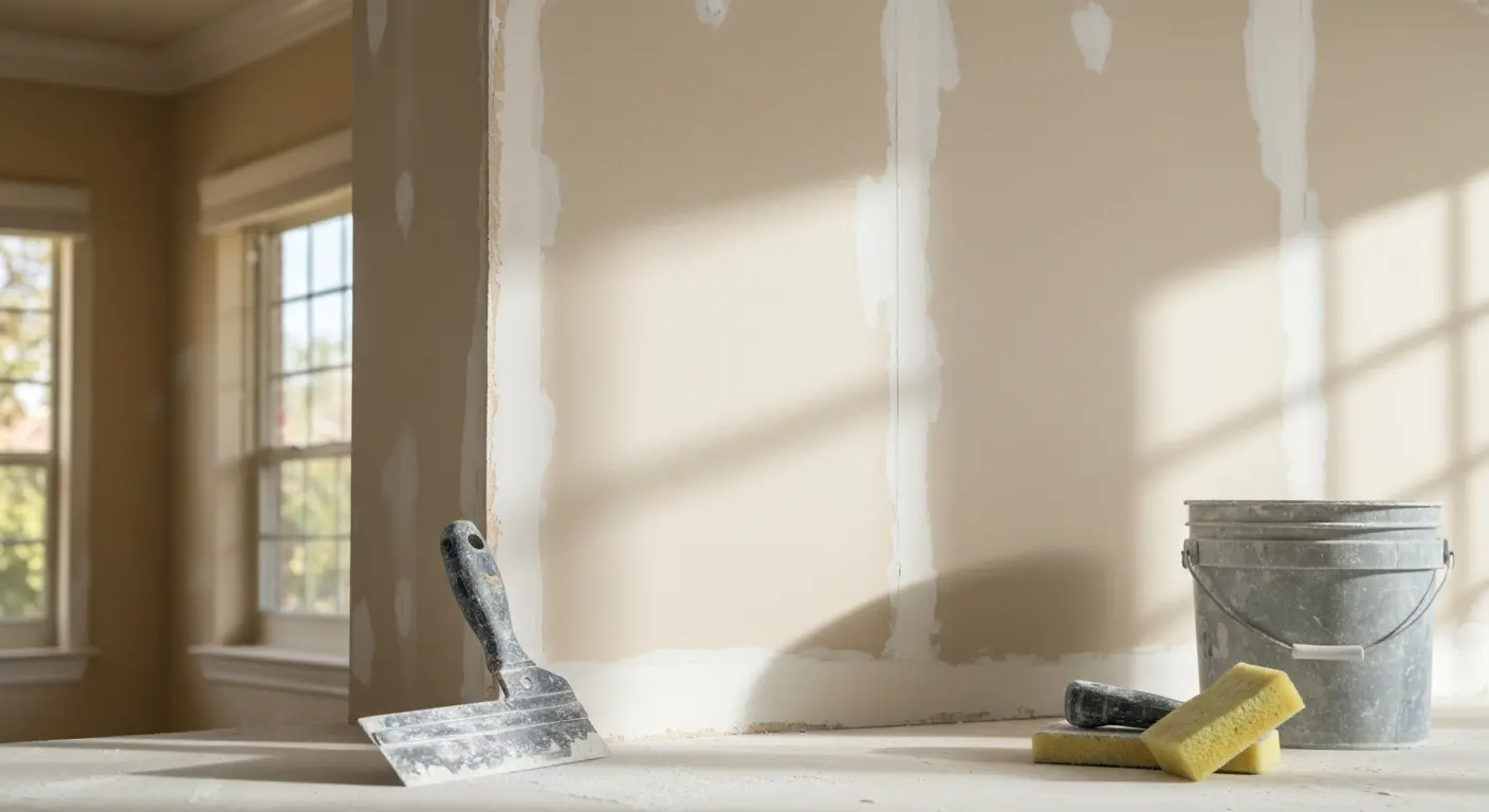 Large hole drywall replacement