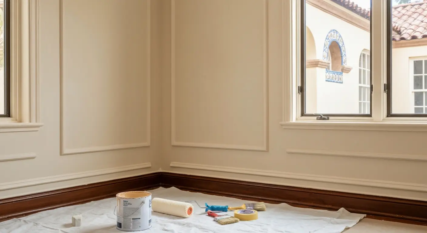 Interior painting project