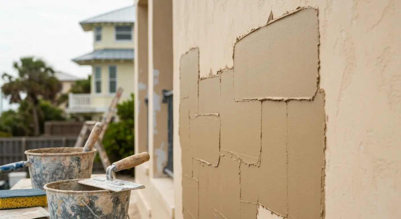 Stucco repair and installation