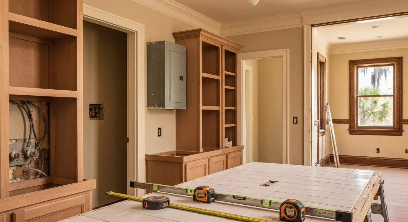 Whole house renovation project