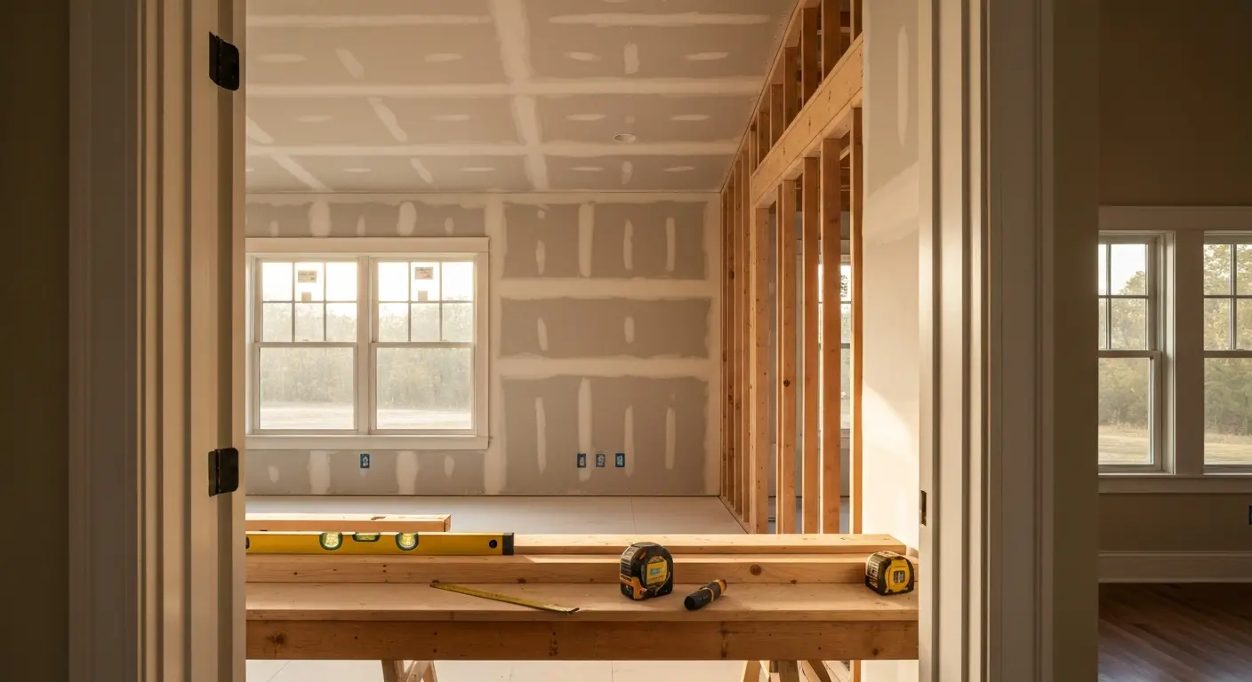 Room addition and home expansion