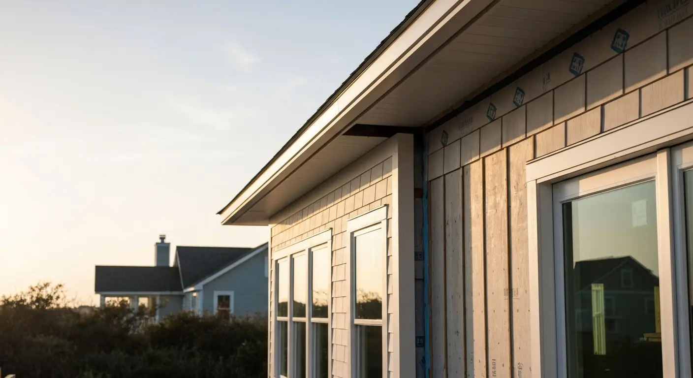 New room addition on Atlantic Beach home