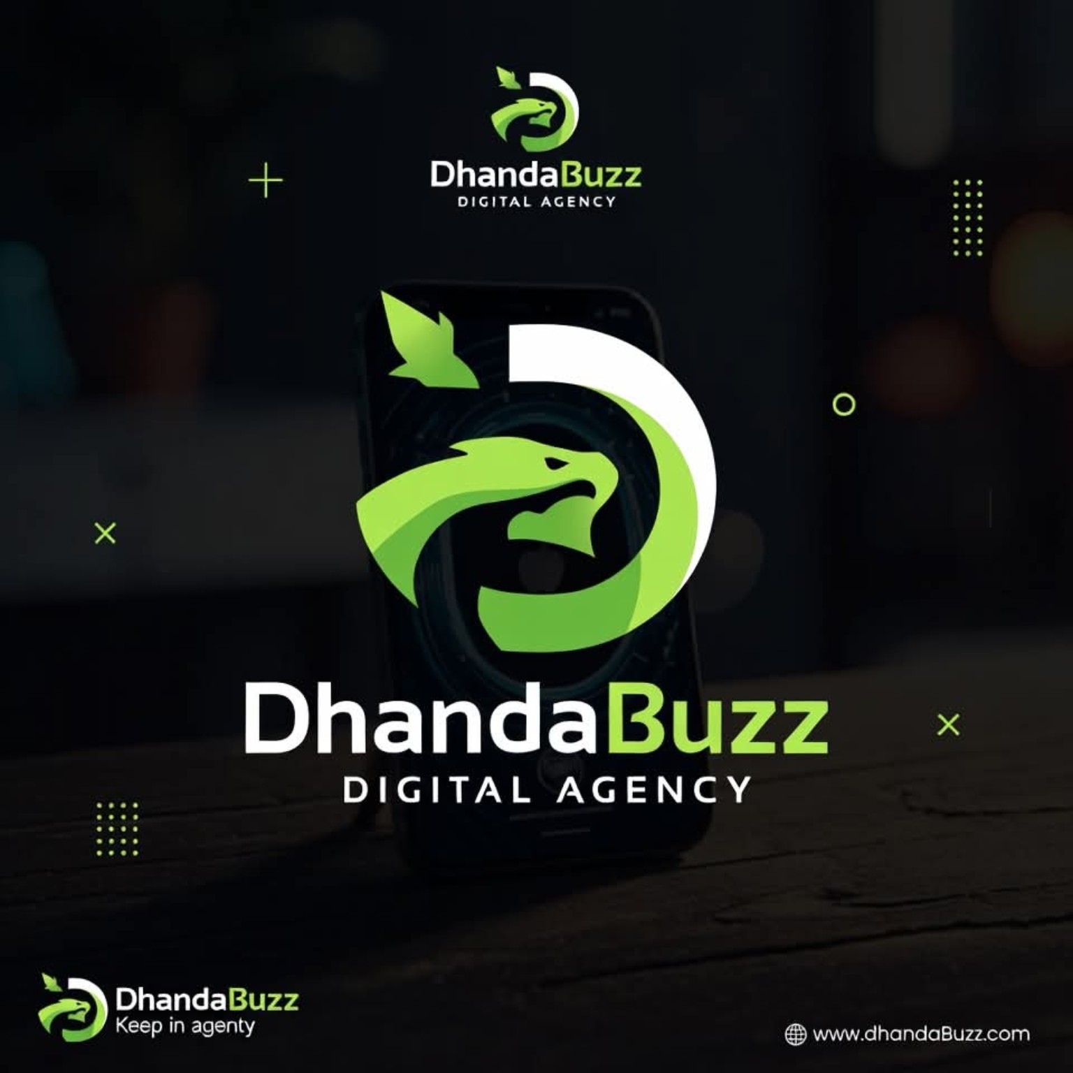 DhandaBuzz Digital Agency Logo