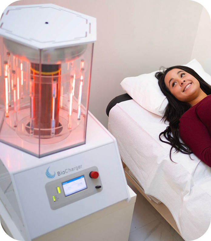 BioCharger NG in use at Longevity Gyms