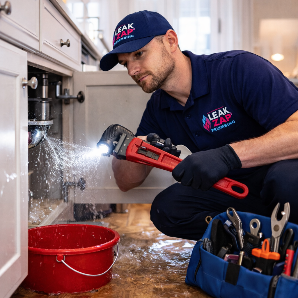 Leak Zap emergency plumbing service