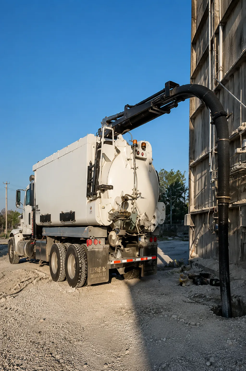  Hydrovac & Vacuum Truck
