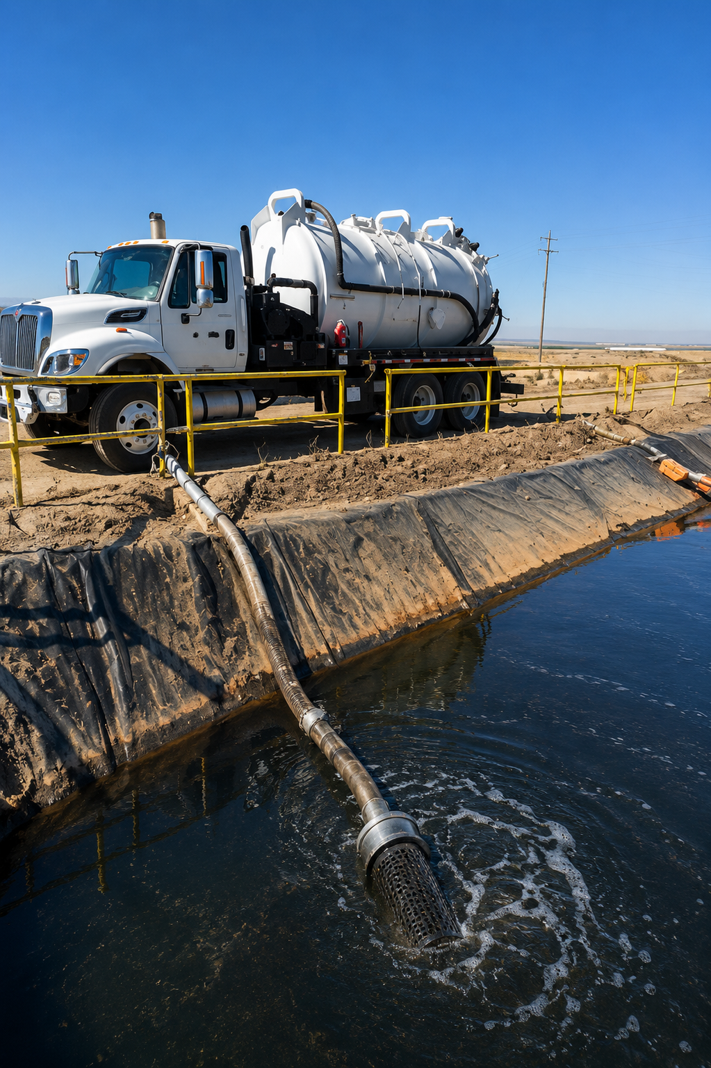  Hydrovac & Vacuum Truck