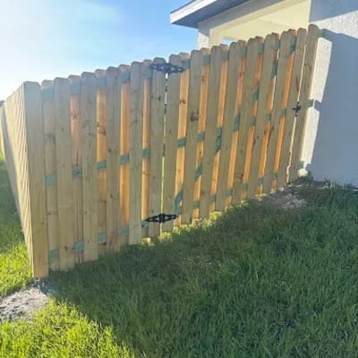PVC fence in Ft myers