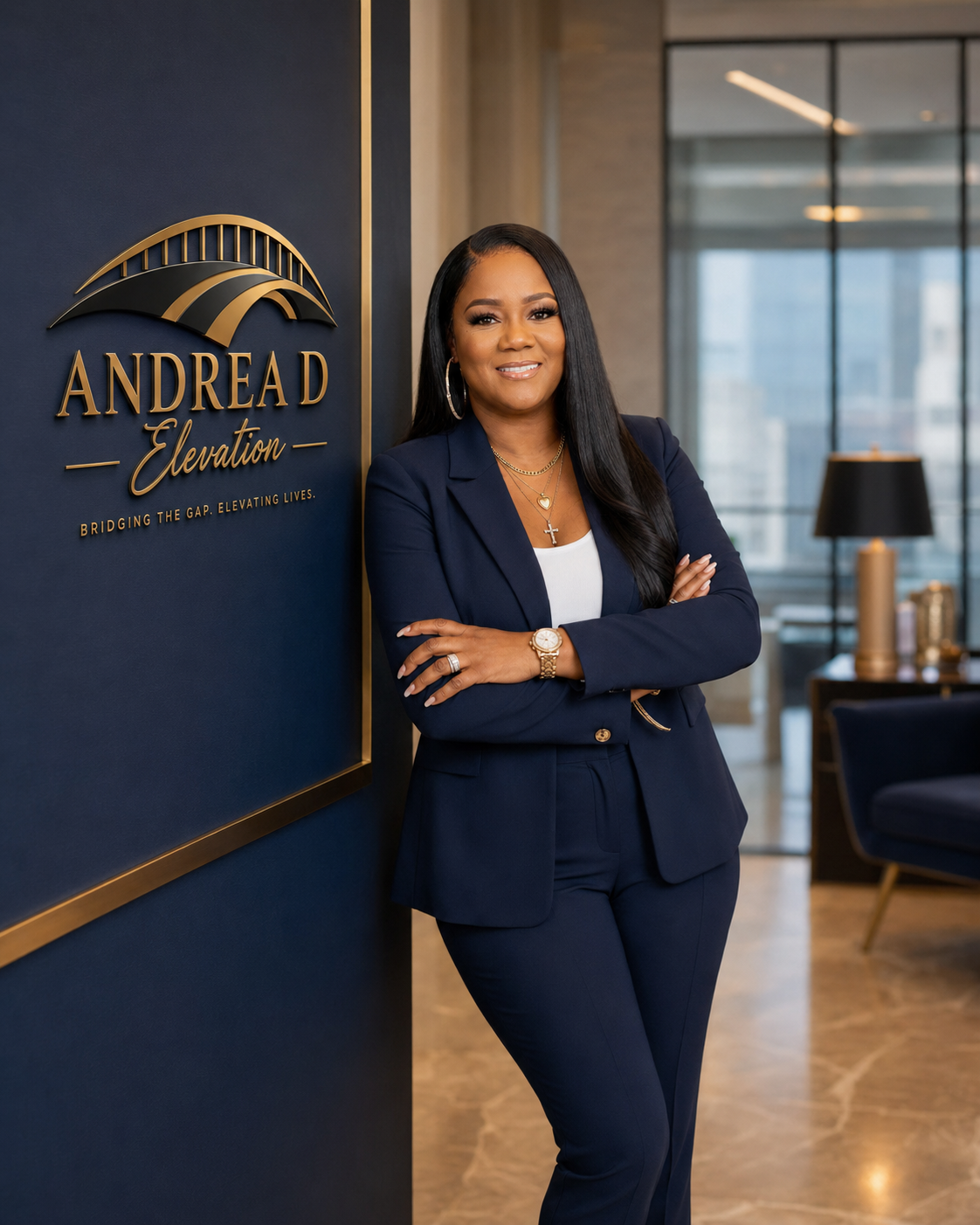 Andrea D, founder of Andrea D Elevation