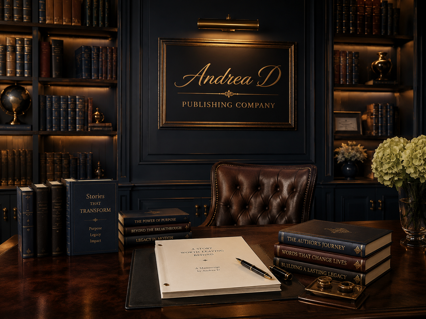 Andrea D Publishing Company office
