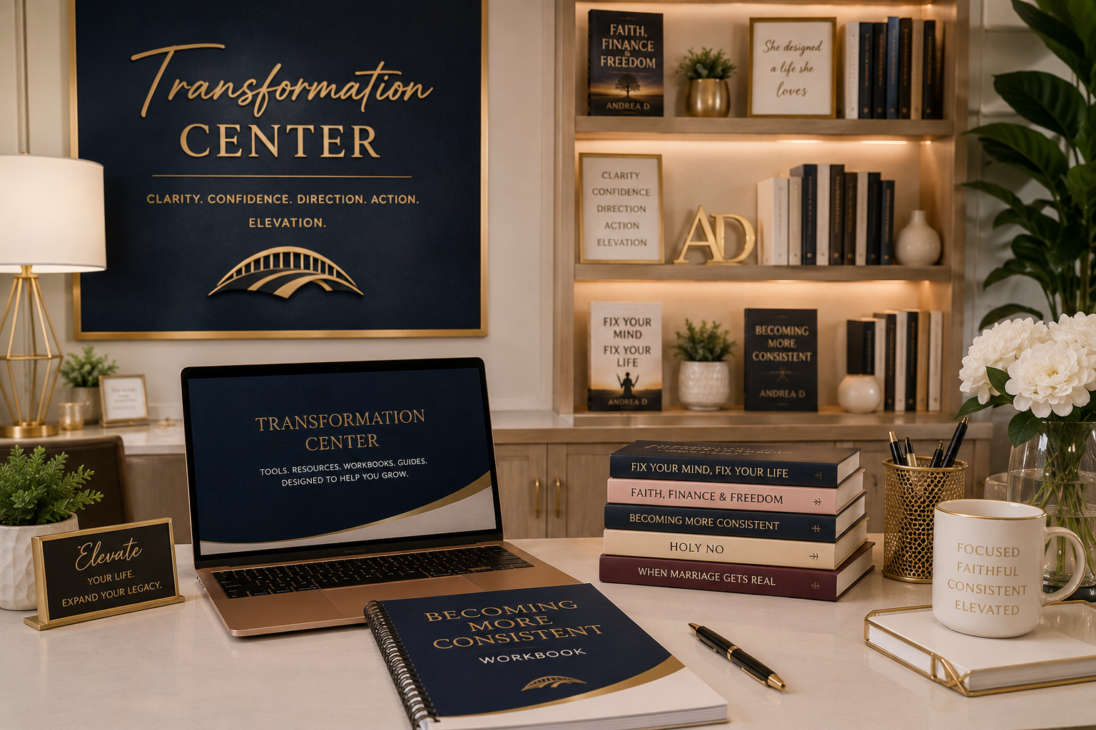 Andrea D Elevation Transformation Center resource library