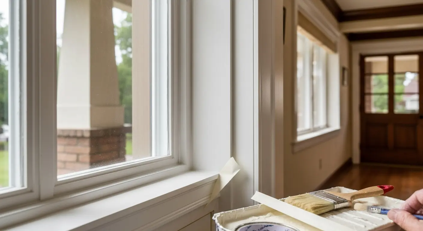 Trim and accent painting