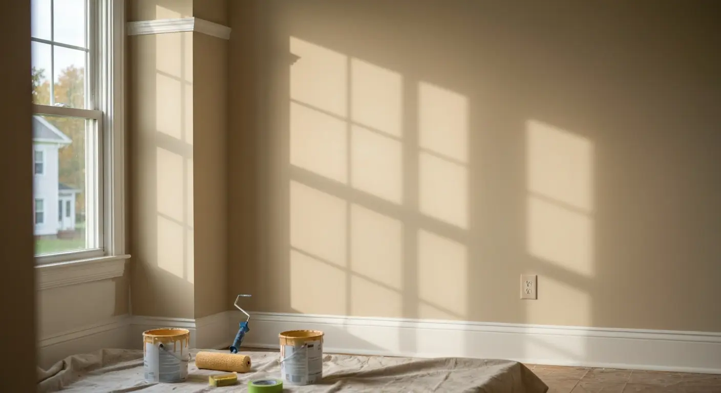 Residential interior painting project