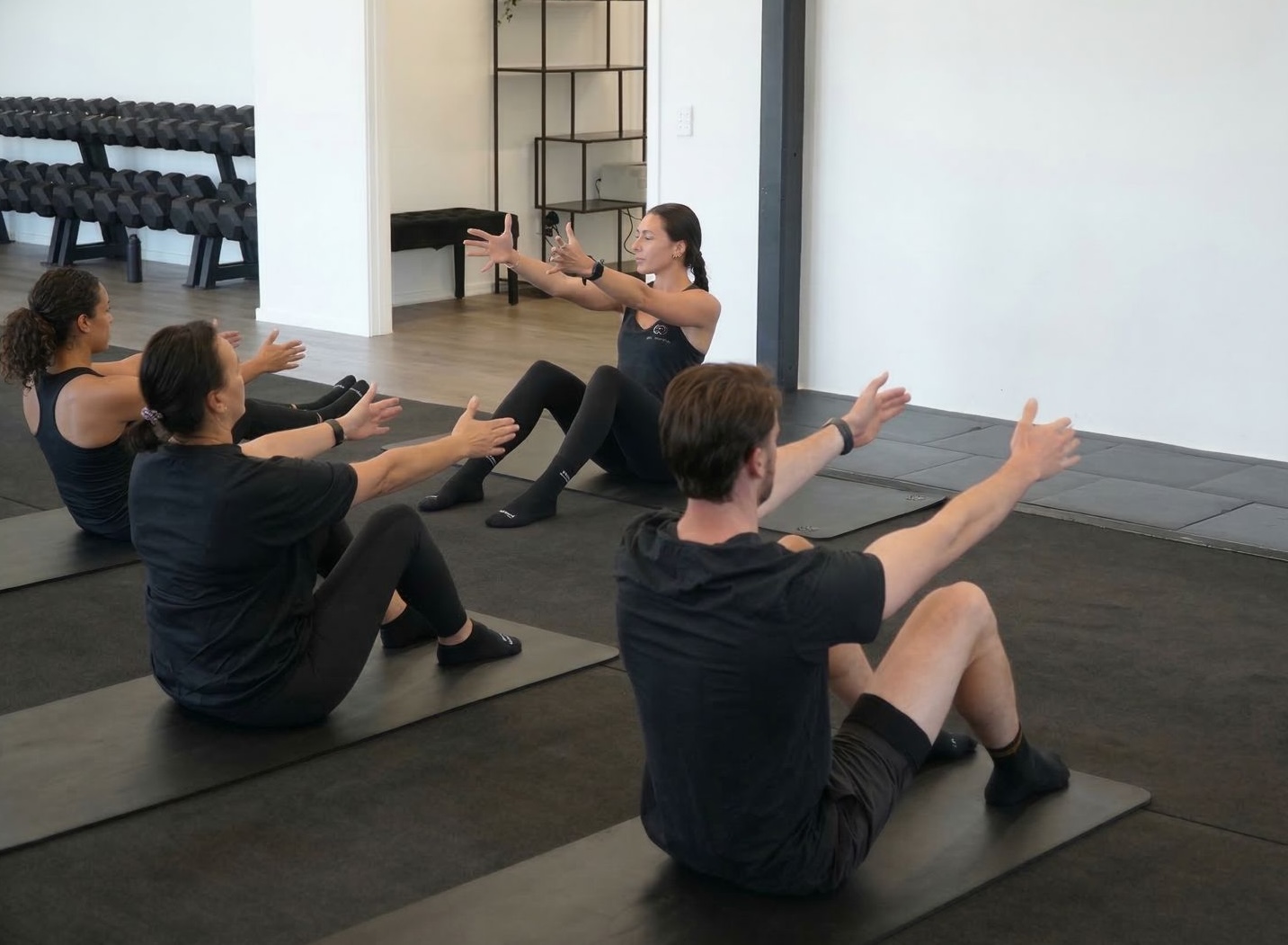 Pilates class at OC Health Clubs Queenstown