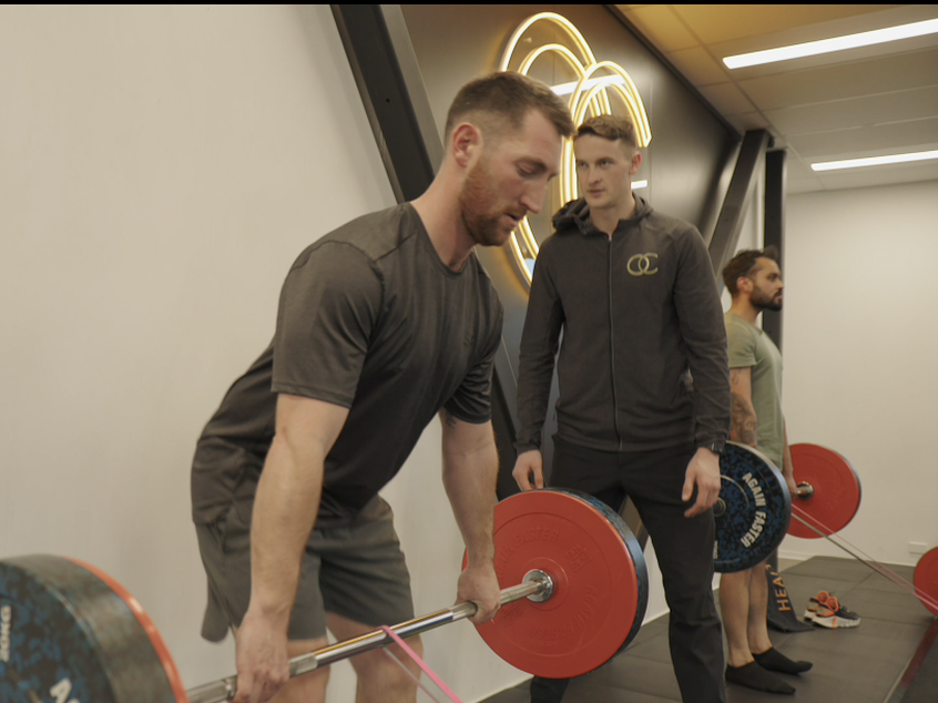 Semi-personal training session at OC Health Clubs Queenstown