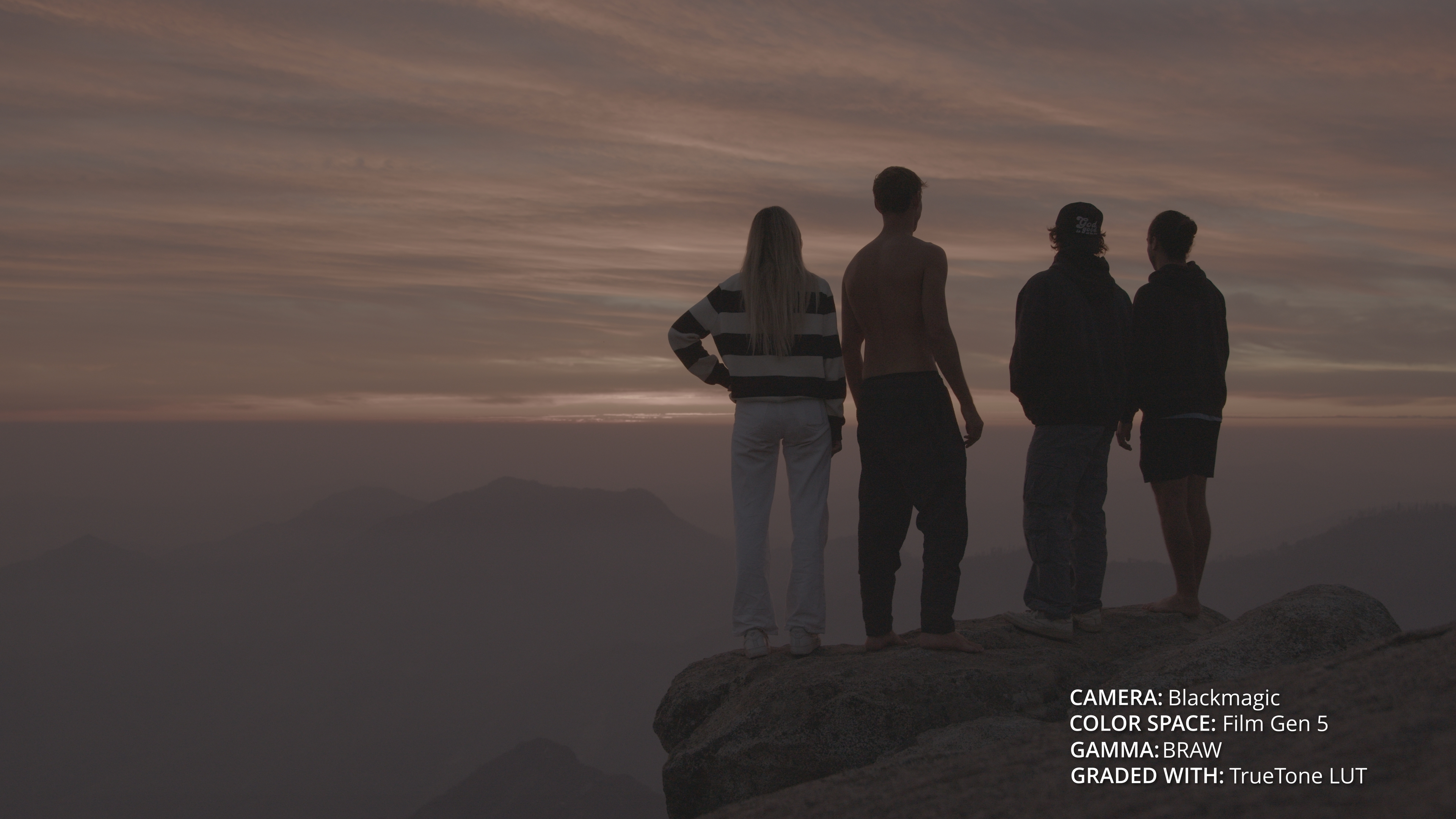 Ungraded ocean footage before Dante's LUTs