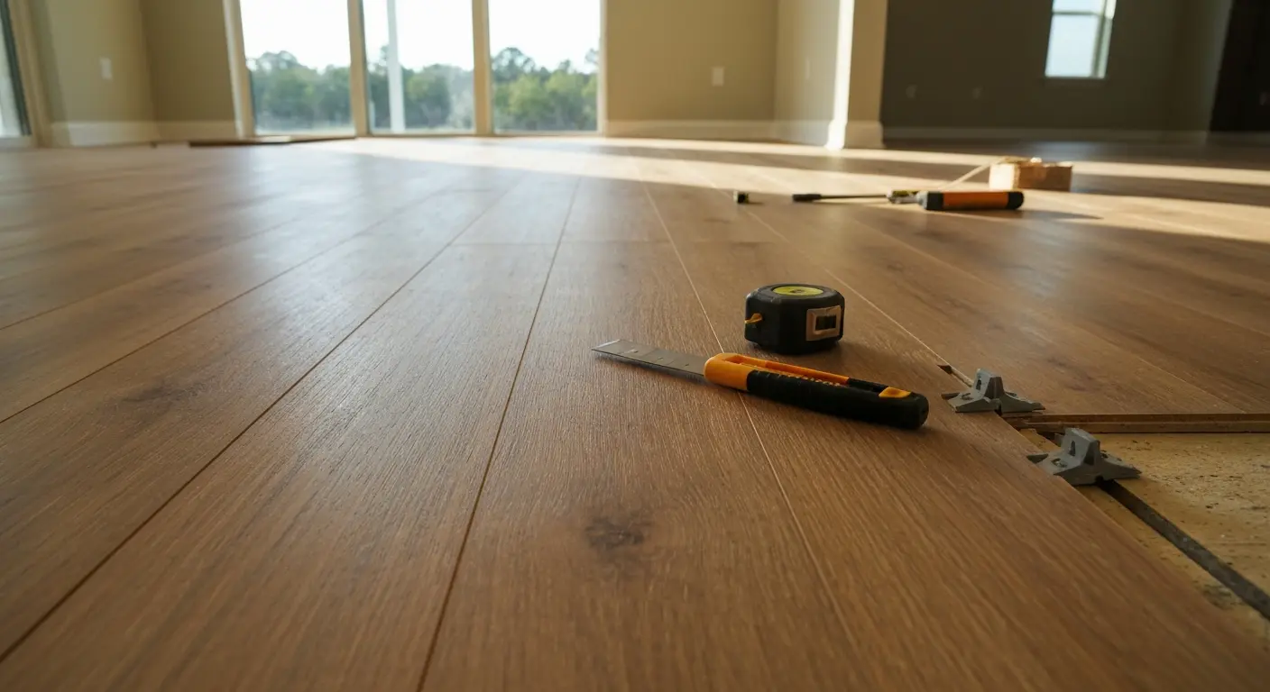 Vinyl plank flooring