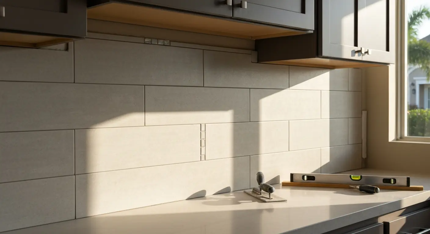 Kitchen backsplash tile