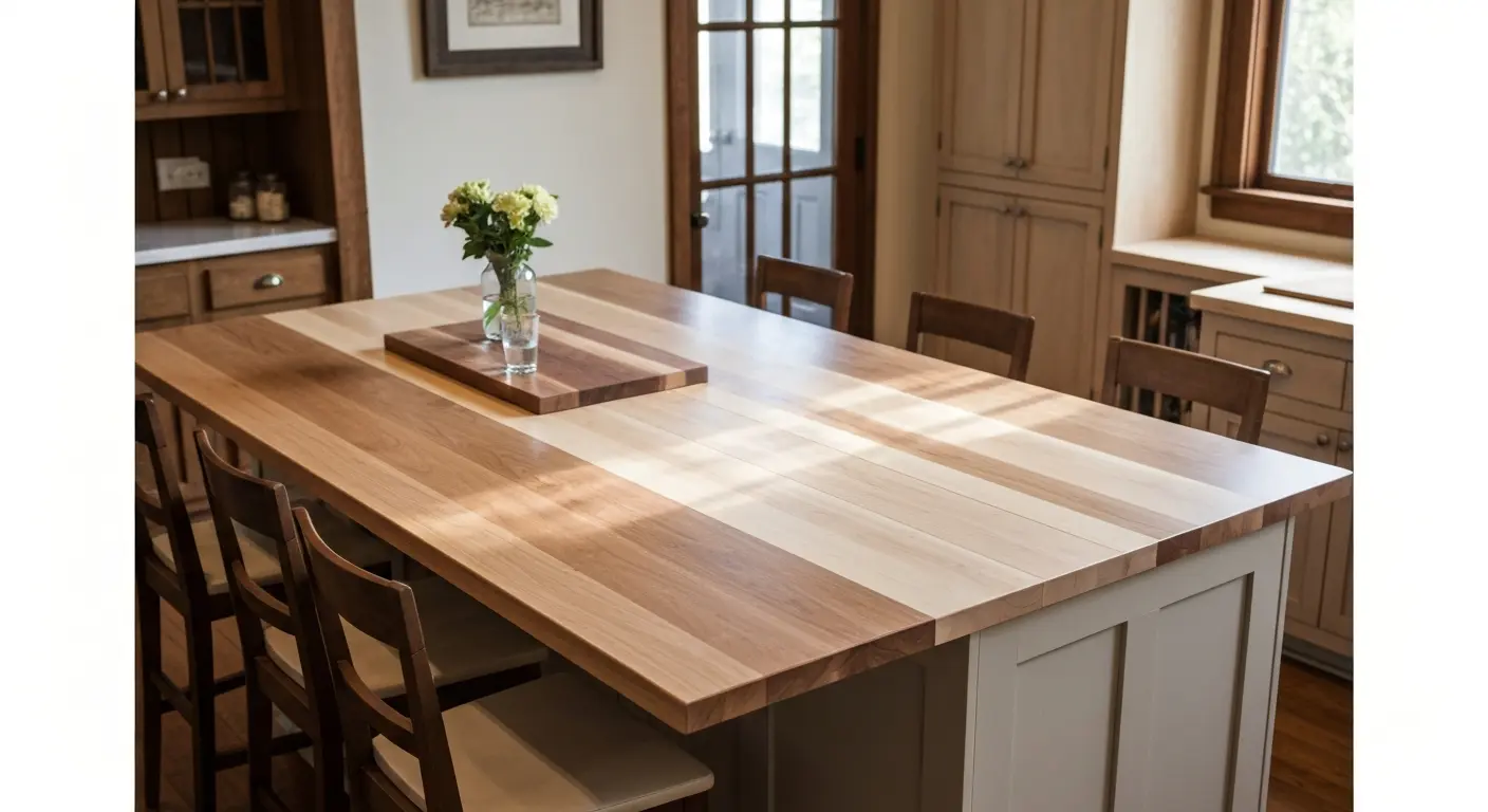 Kitchen island with seating