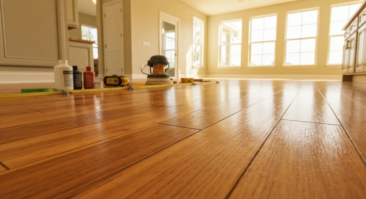 Engineered hardwood flooring
