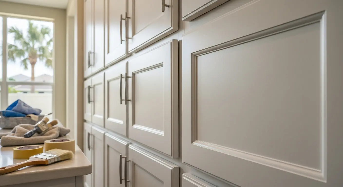 Kitchen cabinet painting