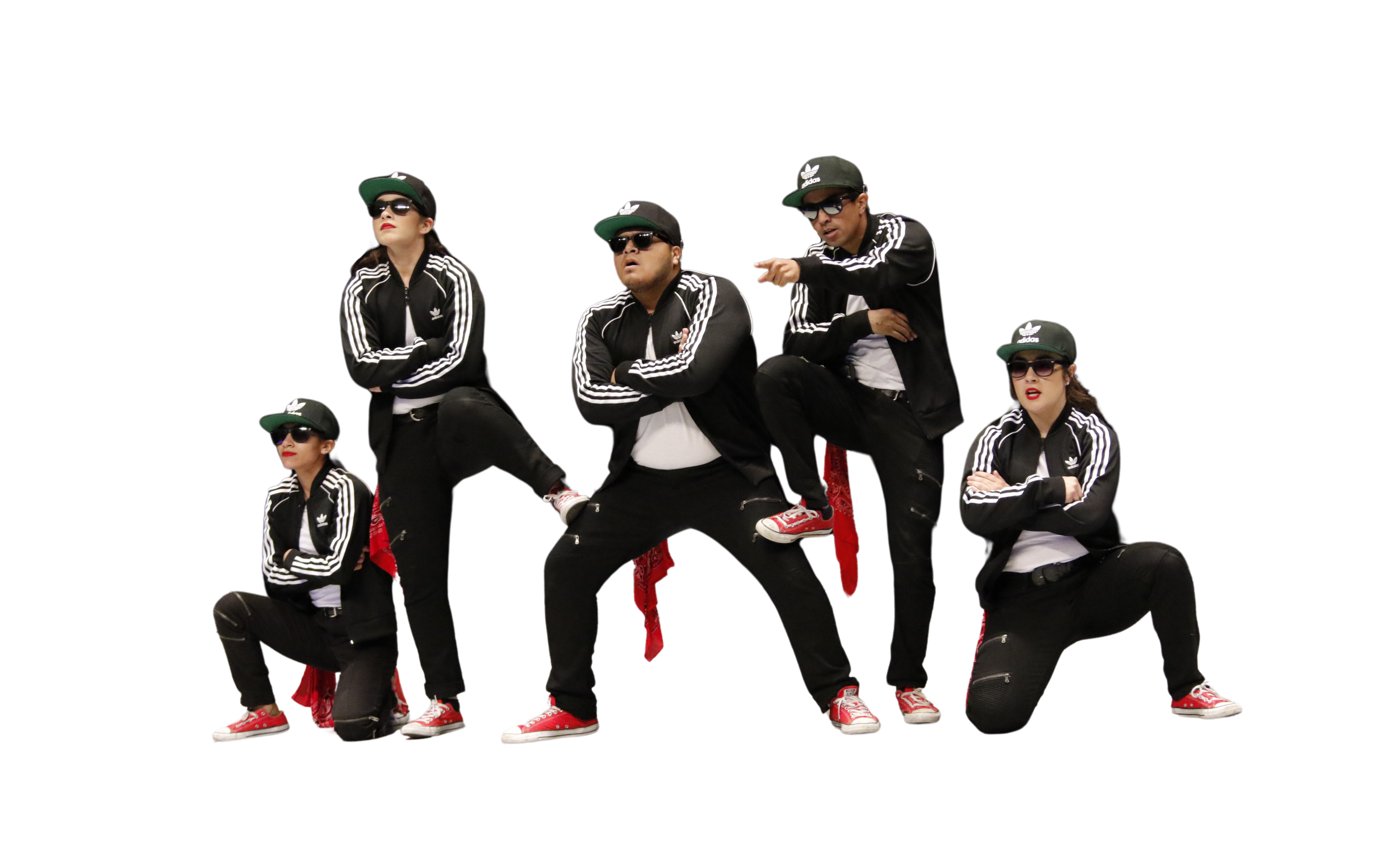 Stage Ready championship-winning dance crew celebrating with a trophy