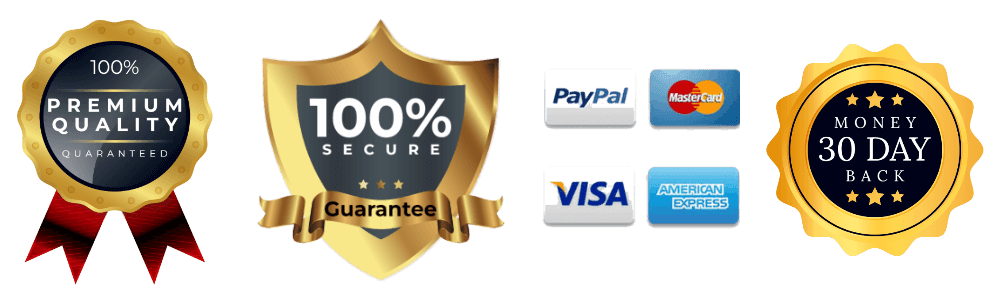 100% secure payment