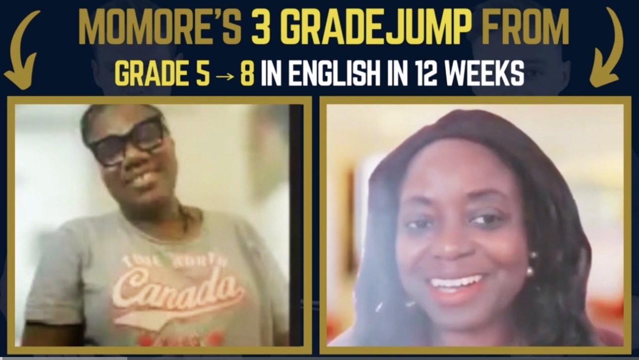 Momore, English grade 5 to 8