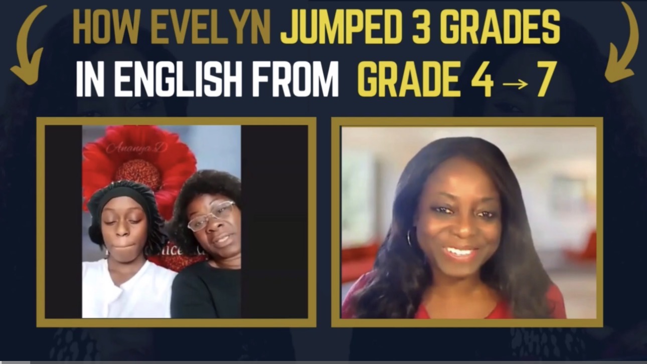 Evelyn, English grade 4 to 7