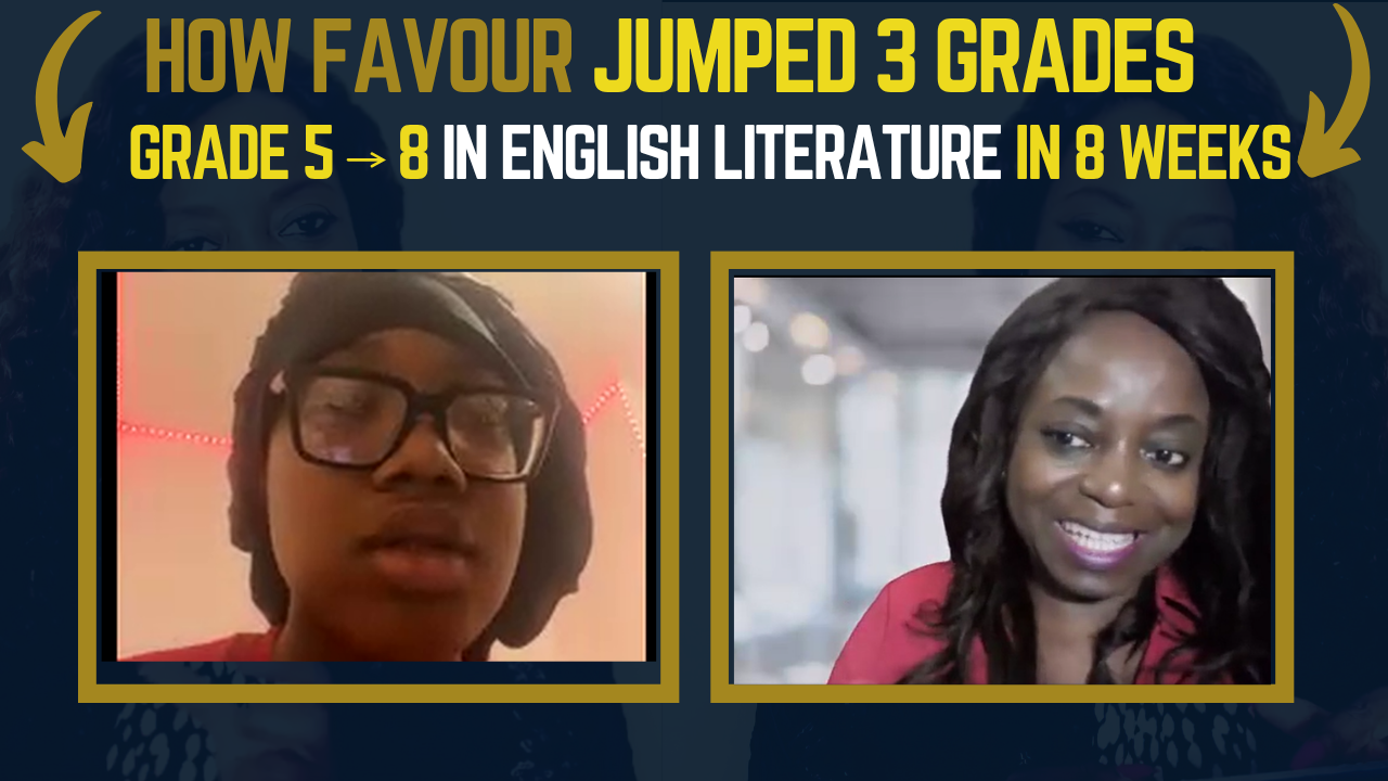 Favour, grade 8 in English Literature