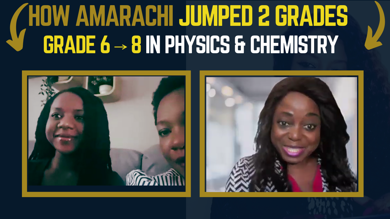 Amarachi, grade 8s in Physics and Chemistry
