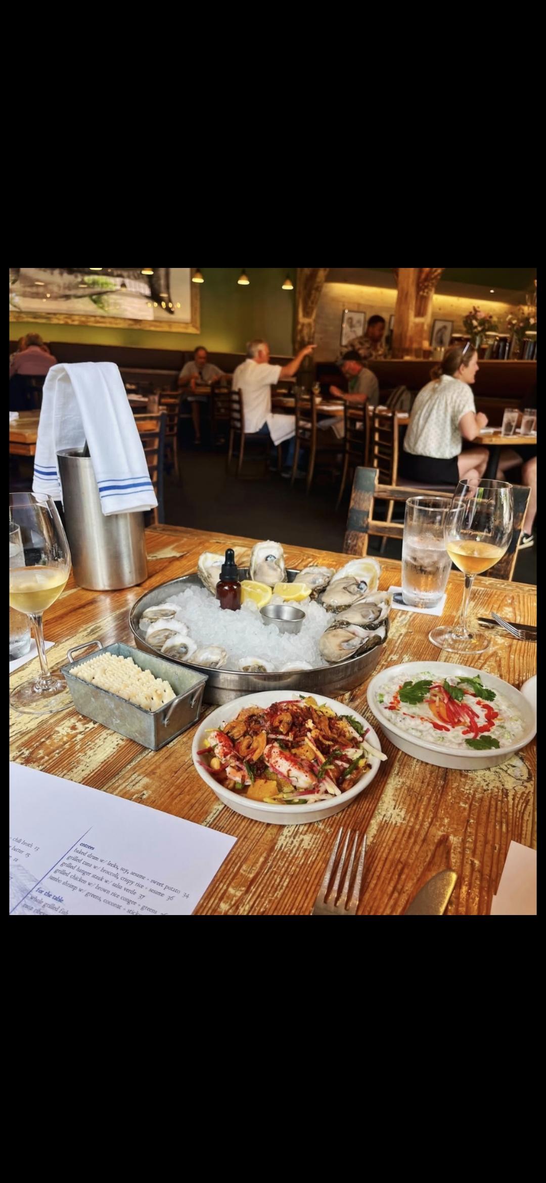 The table at Pêche, New Orleans