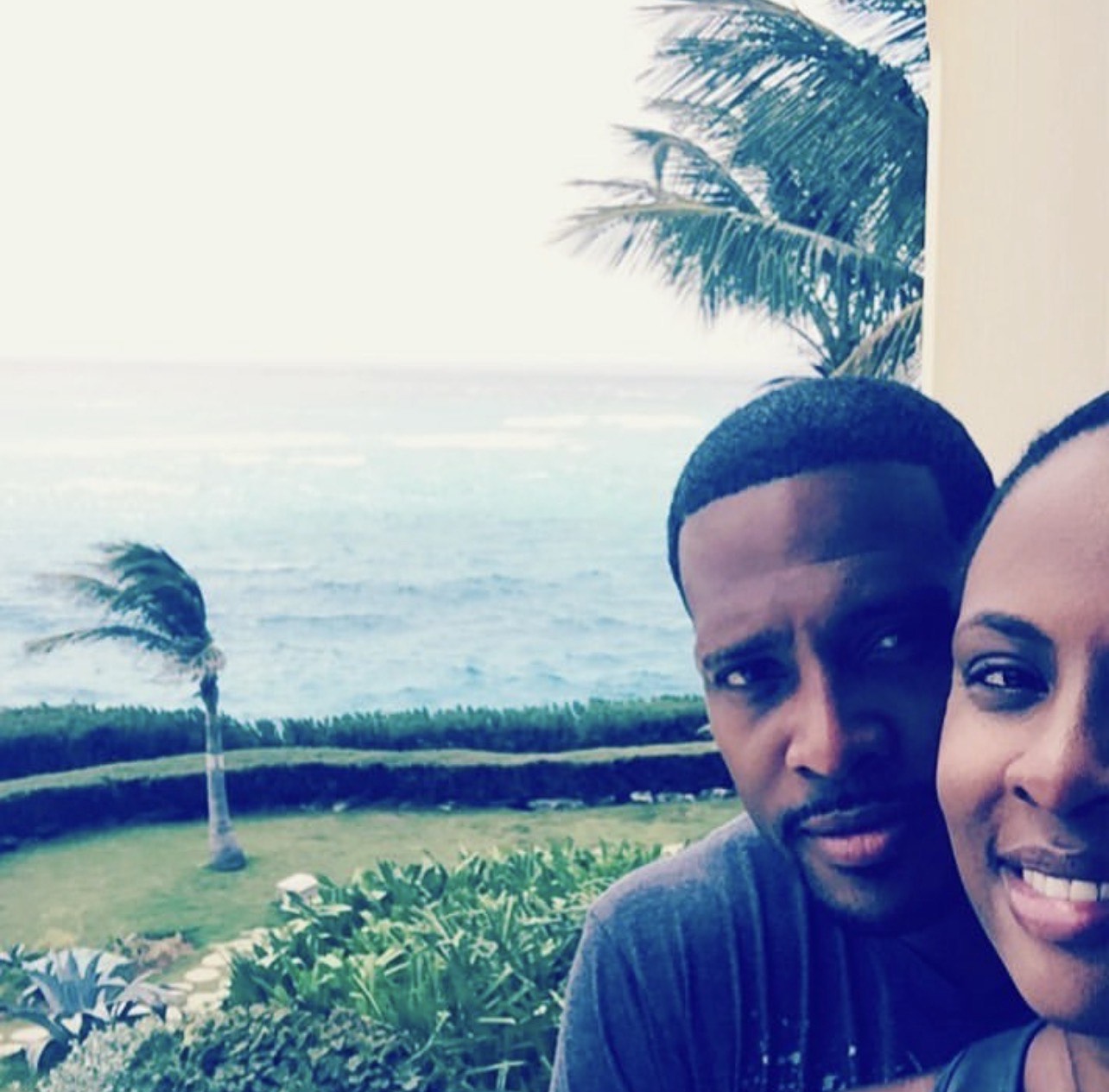 With her husband — one of her fiercest champions