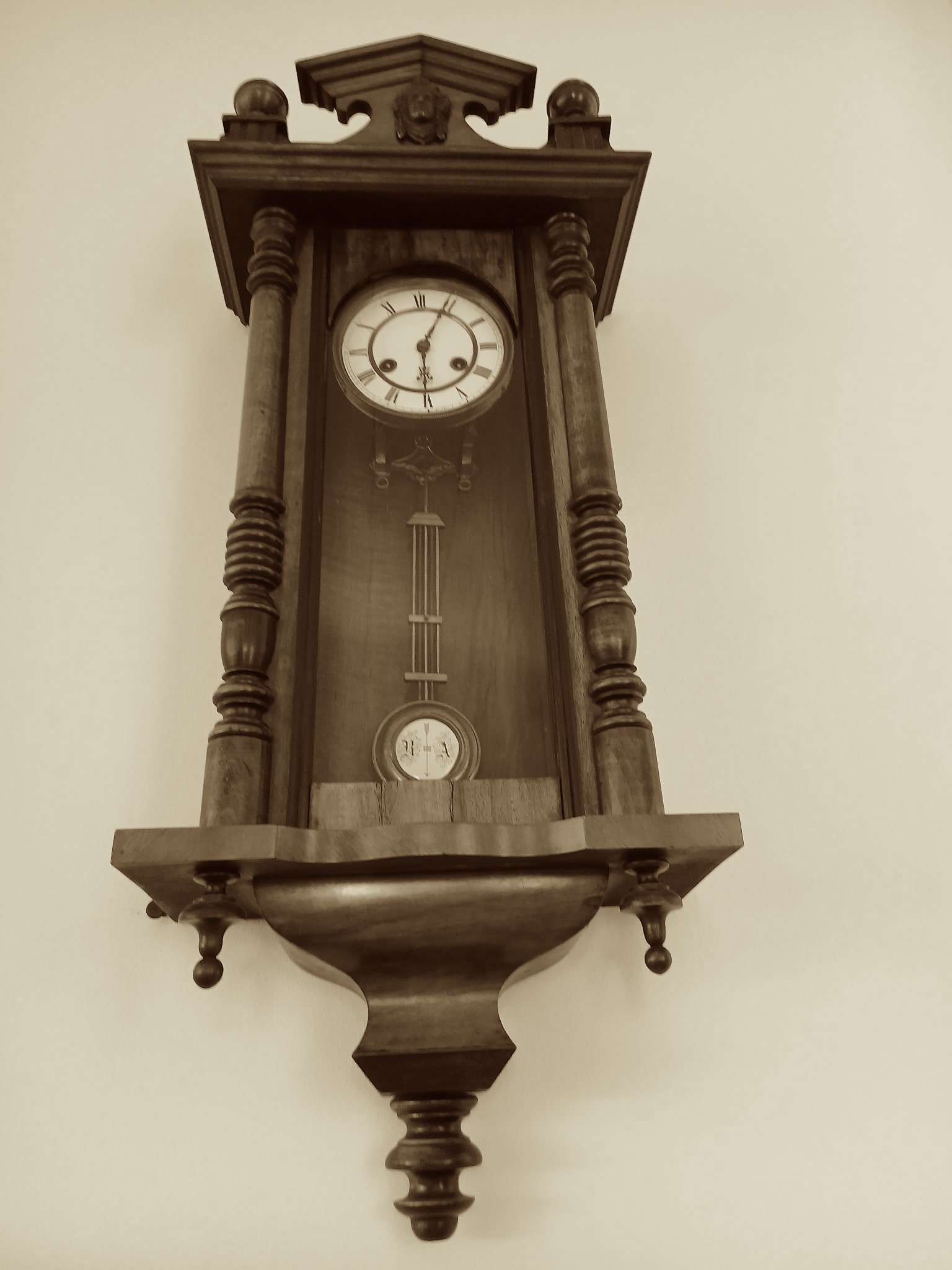 His great-grandmother's clock