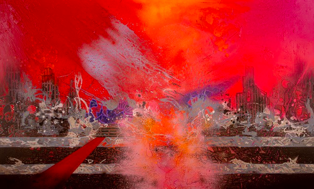 A painting by Shuck One