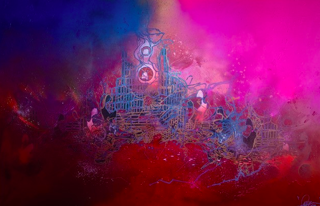 A painting by Shuck One